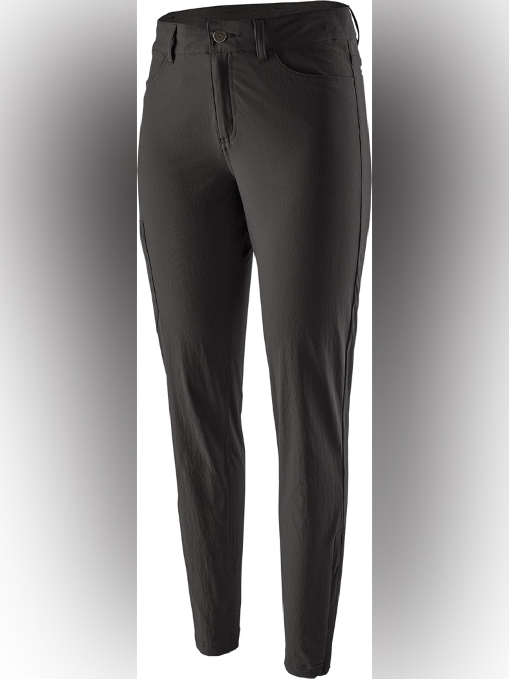 Patagonia Stretch Hiking Pants Black Size 2 Slim Fit UPF 40